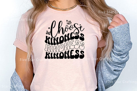 Choose kindness, Inspirational SVG Design SVG FiveStarCrafting 