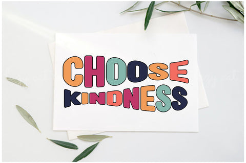 Choose Kindness Retro Sublimation Sublimation Jagonath Roy 