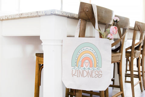 Choose Kindness SVG, Boho Rainbow Kindness SVG SVG Designing Digitals 