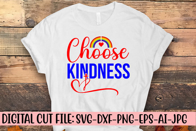 Choose Kindness SVG Cut File SVG Syaman 