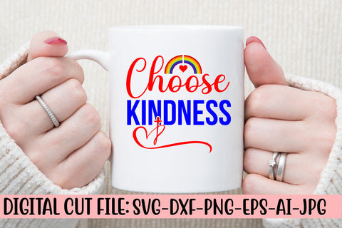 Choose Kindness SVG Cut File SVG Syaman 