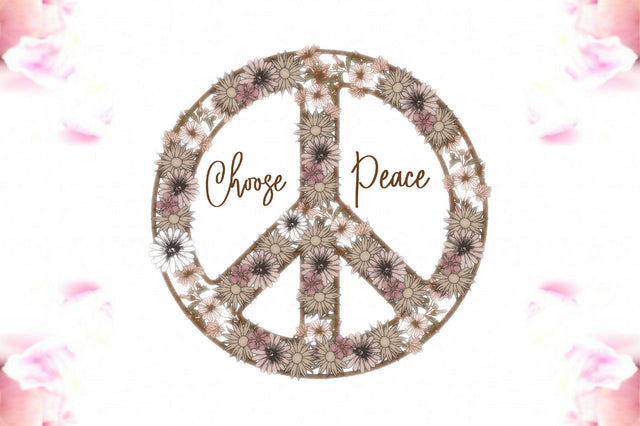 Choose Peace Sublimation Sublimation Jagonath Roy 