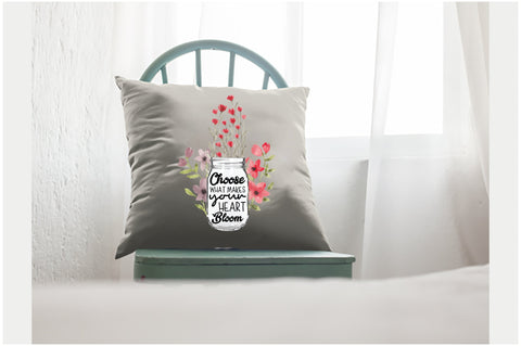 Choose What Makes Your Heart Bloom Sublimation Jagonath Roy 