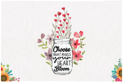 Choose What Makes Your Heart Bloom Sublimation Jagonath Roy 