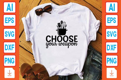 Choose Your Weapon SVG Craftlabsvg24 