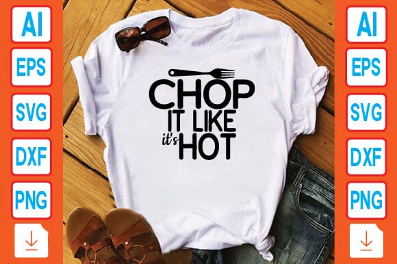 Chop It Like It's Hot SVG Craftlabsvg24 