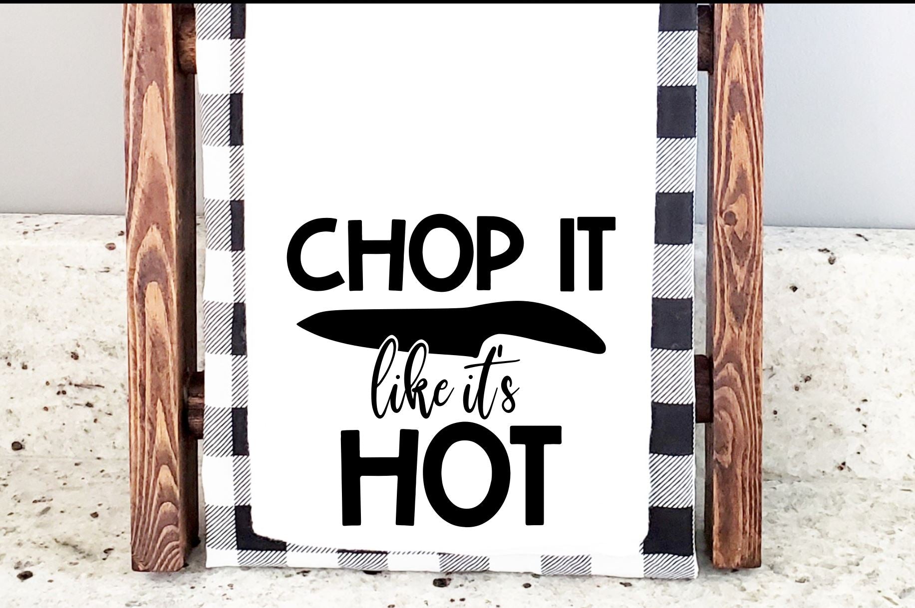 Chop It Like It's Hot SVG Cut File