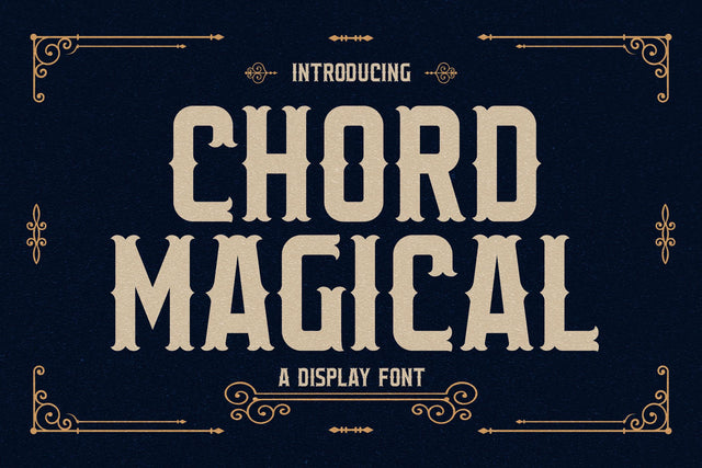 CHORD MAGICAL Typeface Font Storytype Studio 