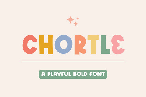 Chortle Font Cotton White Studio 