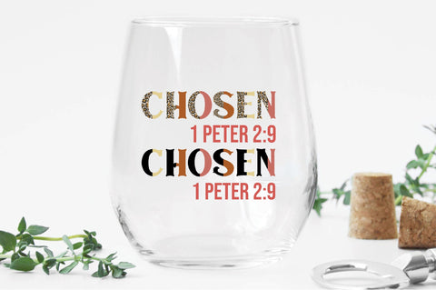 Chosen 1 Peter 2:9 Sublimation Creativeart88 