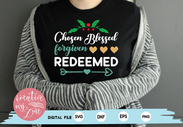 chosen blessed forgiven redeemed SVG md faruk hossain 
