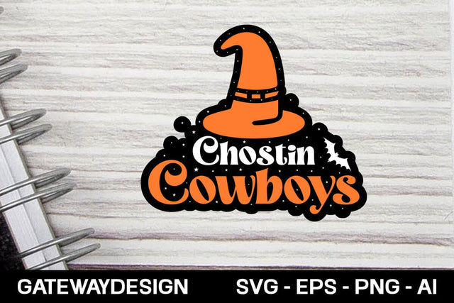 Chostin Cowboys Sticker Svg Design SVG designmaster24 