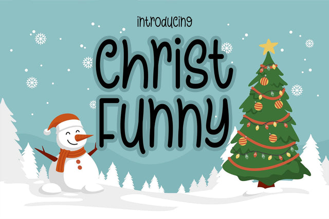 Christ Funny Font love script 