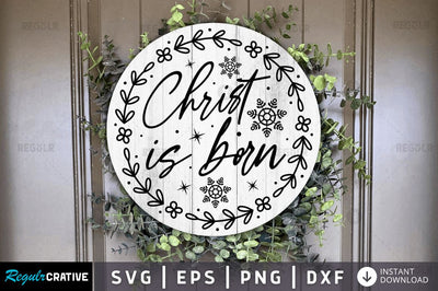 Christ is born SVG SVG Regulrcrative 