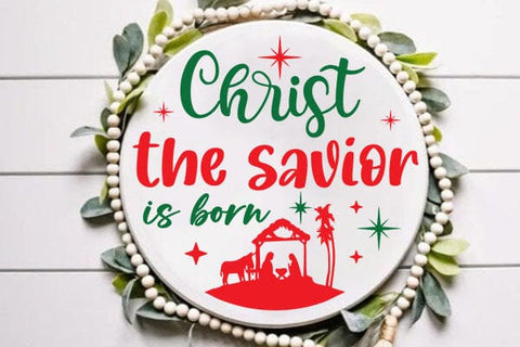Christ The Savior Is Born SVG Angelina750 