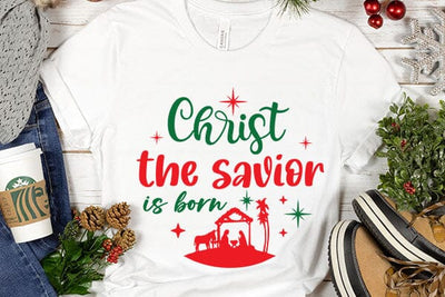 Christ The Savior Is Born SVG Angelina750 