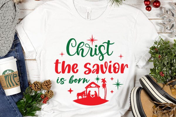 Christ The Savior Is Born SVG Angelina750 