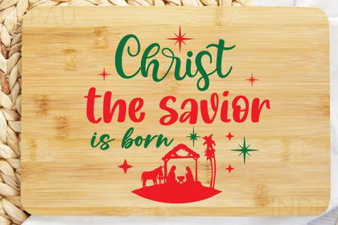 Christ The Savior Is Born SVG Angelina750 