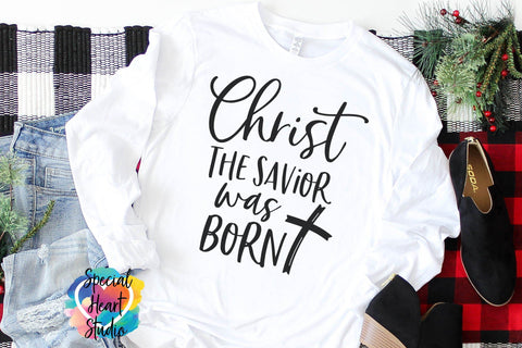 Christ The Savior Is Born SVG Special Heart Studio 