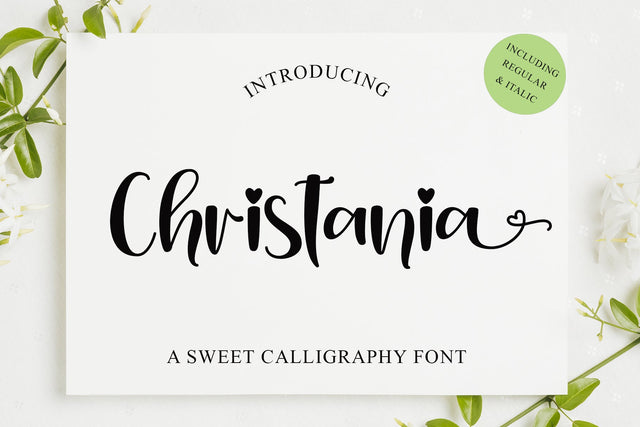 Christania Font Endri Sulistyawan 