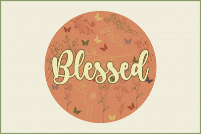 Christian Blessed Sublimation Design Sublimation Creativeart88 