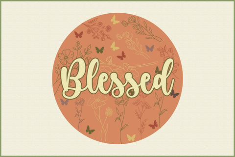 Christian Blessed Sublimation Design Sublimation Creativeart88 