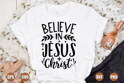christian christmas SVG Design, Believe in jesus christ SVG FiveStarCrafting 