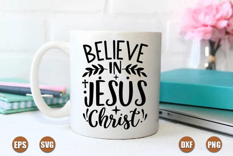 christian christmas SVG Design, Believe in jesus christ SVG FiveStarCrafting 