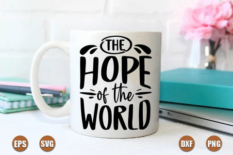 christian christmas SVG Design, The hope of the world SVG FiveStarCrafting 