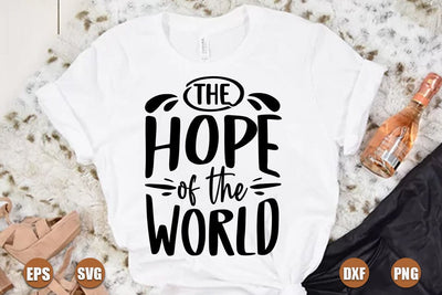 christian christmas SVG Design, The hope of the world SVG FiveStarCrafting 