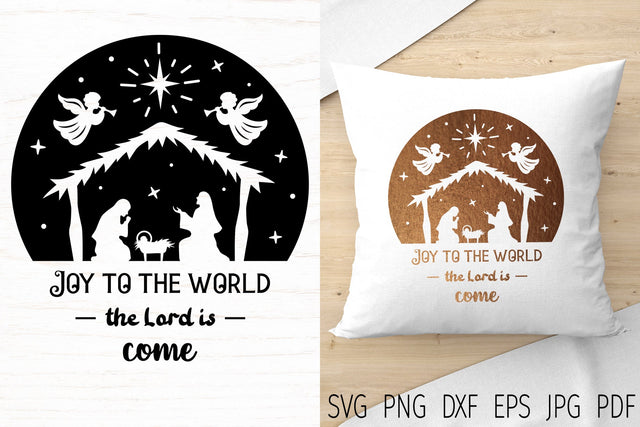 Christian christmas svg, religious christmas svg, nativity SVG Digital Rainbow Shop 