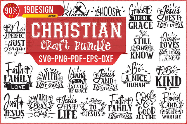 Christian Craft Bundle SVG Creativeart88 