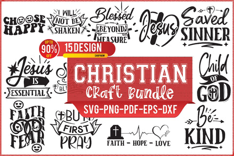 Christian Craft Bundle SVG Creativeart88 