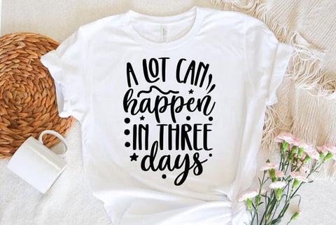 Christian Ester SVG Design, A lot can happen in three days SVG FiveStarCrafting 