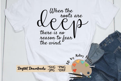 Christian Faith Quote - Inspirational quote svg - Fear quote - God quote, svg dxf SVG The Artsy Spot 