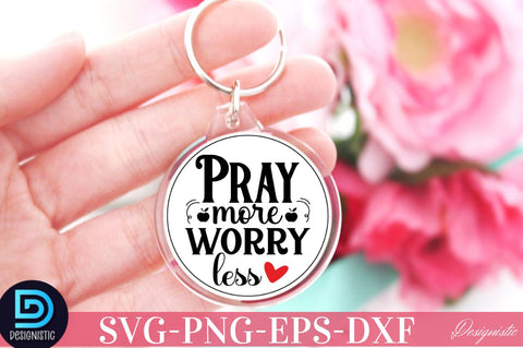 Christian Keychain SVG Bundle, Mama Keychain Bundle SVG DESIGNISTIC 