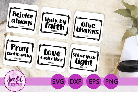 Christian Life Cut File Bundle SVG Safi Design 