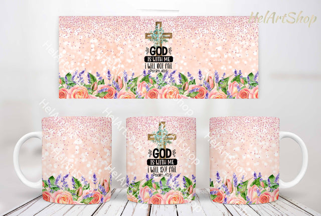 Christian Mug PNG, 11Oz Mug Sublimation Sublimation _HelArtShop_ 