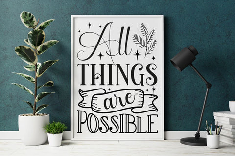 Christian Quote Svg Bundle SVG DESIGNISTIC 