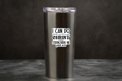 Christian Quotes Sticker Bundle Sublimation DESIGNS DARK 