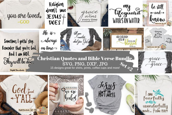 Mini Scripture SVG Bundle