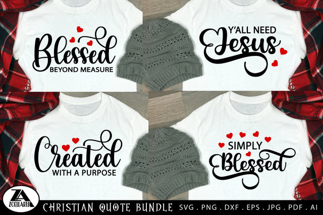 Christian Quotes SVG Bundle SVG zoellartz 