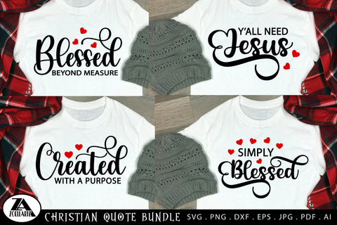 Christian Quotes SVG Bundle SVG zoellartz 