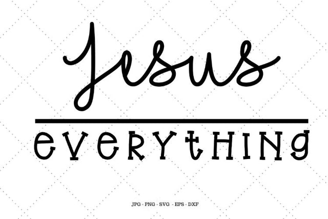 Christian Shirts Svg, Christian Tees Women, Jesus Over Everything Svg, Jesus Tee Svg, Bible Quotes, Bible Verse Svg, Religious Quotes SVG SVG Digital Designer 