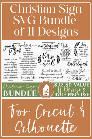 Christian Sign Bundle | Christian SVG SVG LilleJuniper 