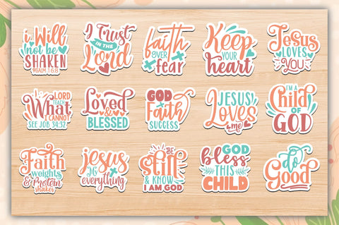 Christian Sticker Bundle SVG Ariyan 