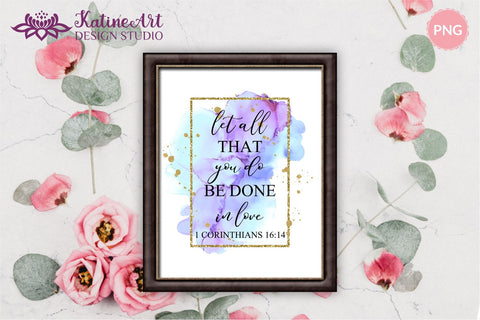 Christian Sublimation Bundle Faith Religious Quote Designs. Bible scripture and verses. SVG KatineArt 