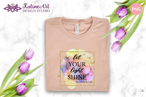 Christian Sublimation Bundle Faith Religious Quote Designs. Bible scripture and verses. SVG KatineArt 