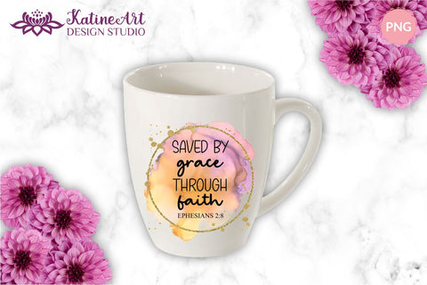 Christian Sublimation Bundle Faith Religious Quote Designs. Bible scripture and verses. SVG KatineArt 