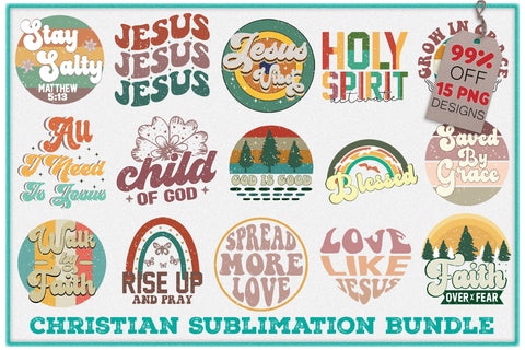 Christian Sublimation Bundle Sublimation Creativeart88 